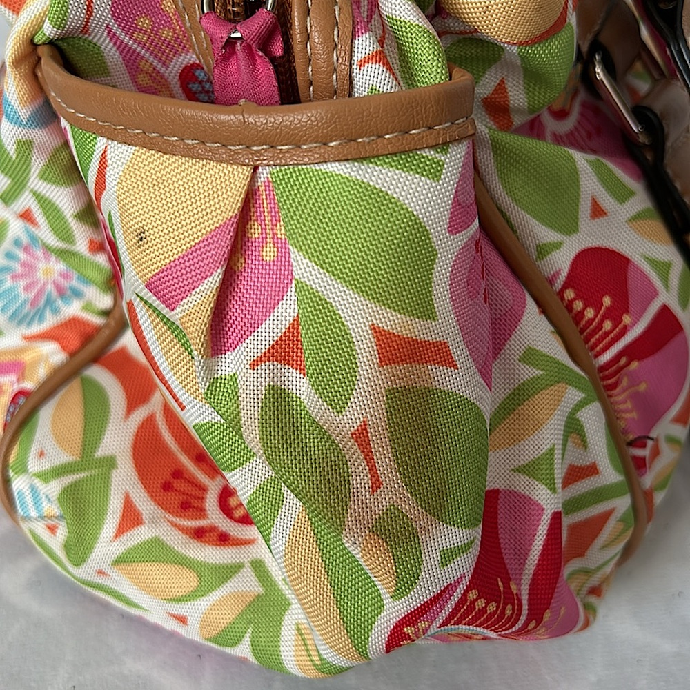 Lily Bloom Super Cute Multicolor Floral Tote Purse Bag πΈπΈ - Picture 14 of 16